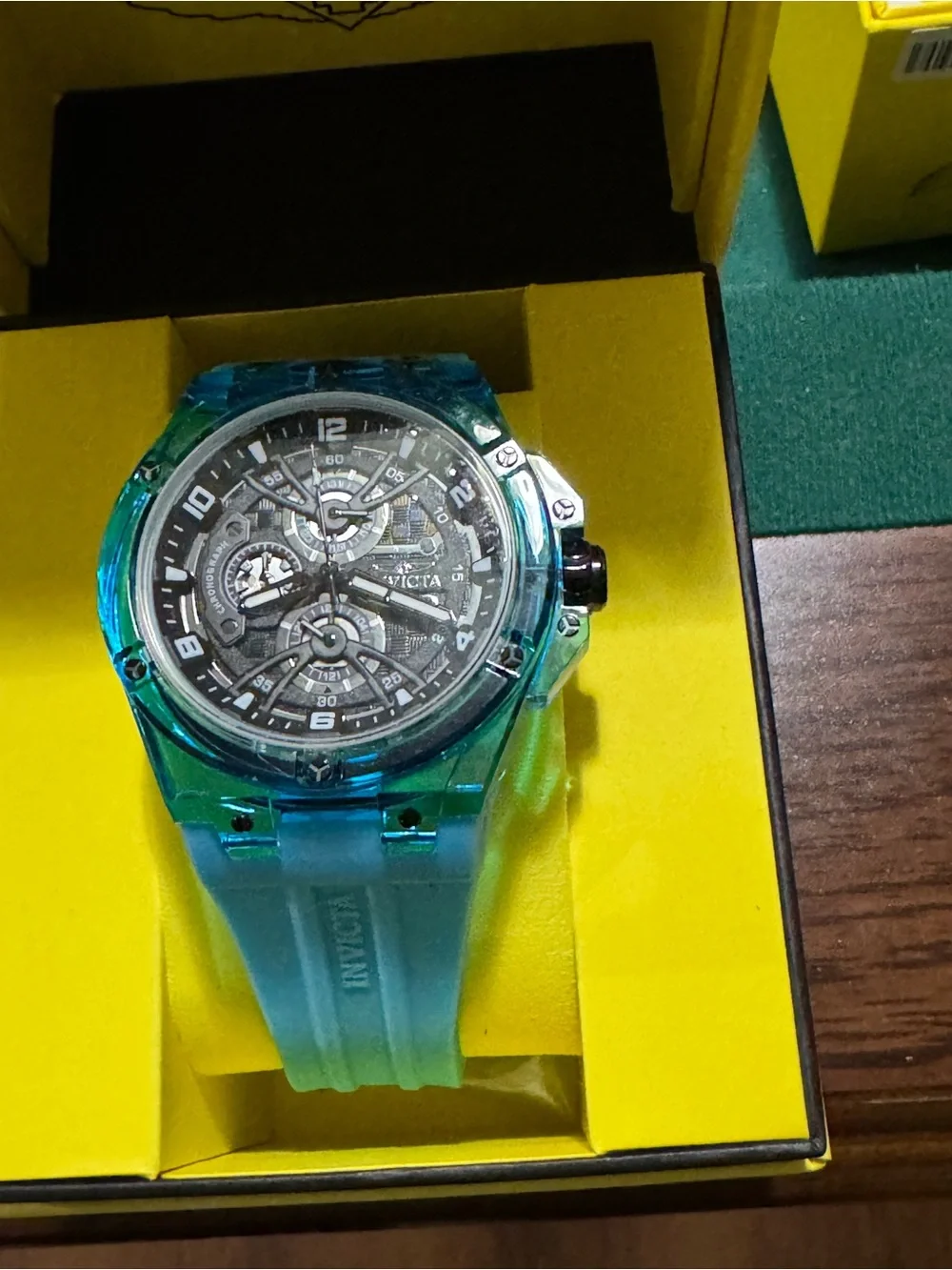 Invicta racing saphirex 46 mm sku 48808